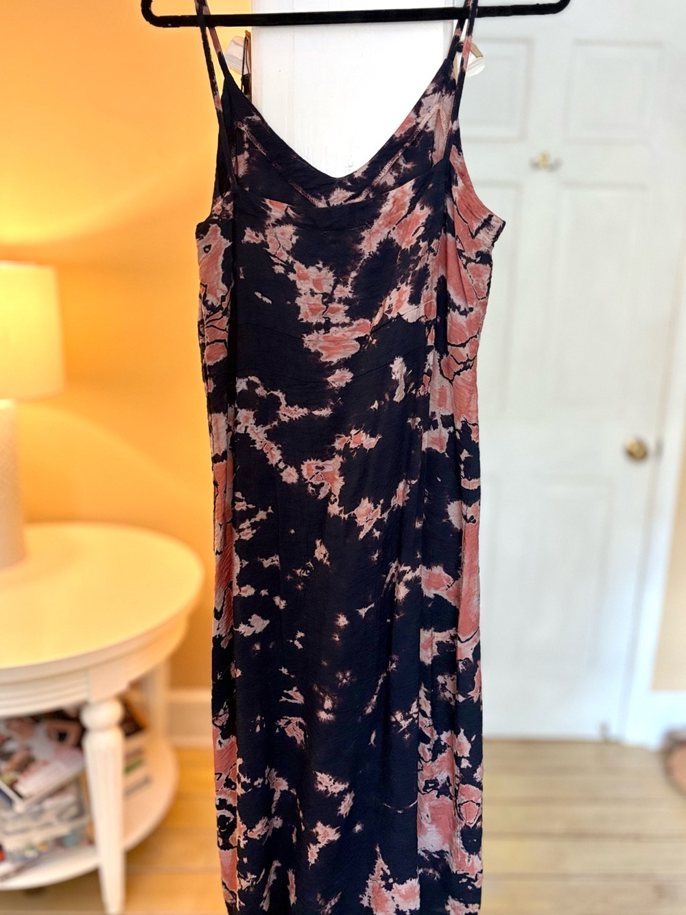 Anthropologie Alma Tie-Dye Print Slip Dress